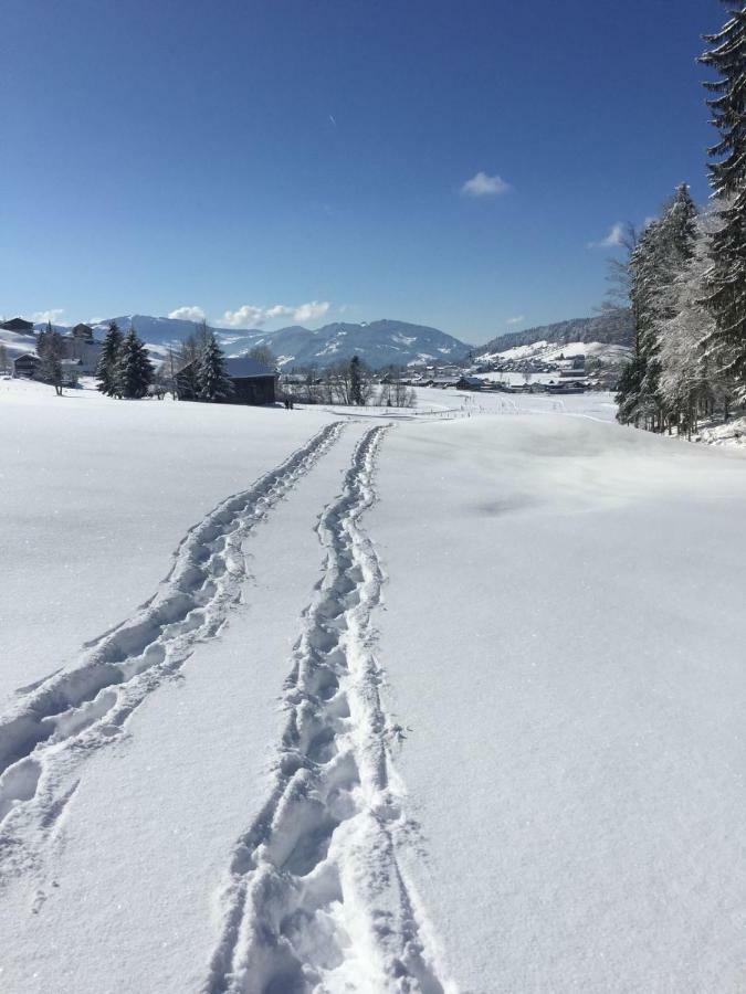 Ferienwohnung Bechter Hittisau Exterior foto